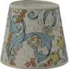 Golden Lily Lampskärm Ø20cm Linen/Teal William Morris
