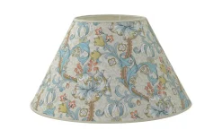 Golden Lily Lampskärm Ø50cm Teal William Morris