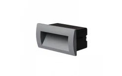 Gordiq L Vägglampa LED Antracitgrå