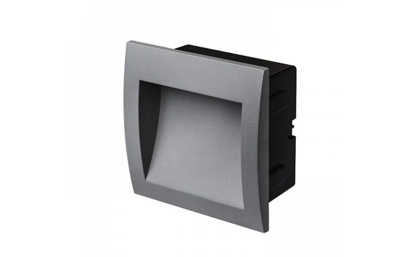 Gordiq M Infälld Vägglampa Antrasitgrå LED 3W IP65 3000K