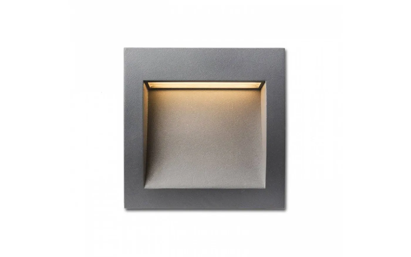 Gordiq M Infälld Vägglampa Antrasitgrå LED 3W IP65 3000K