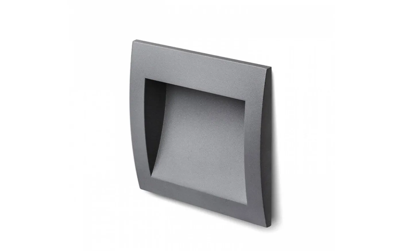 Gordiq M Infälld Vägglampa Antrasitgrå LED 3W IP65 3000K