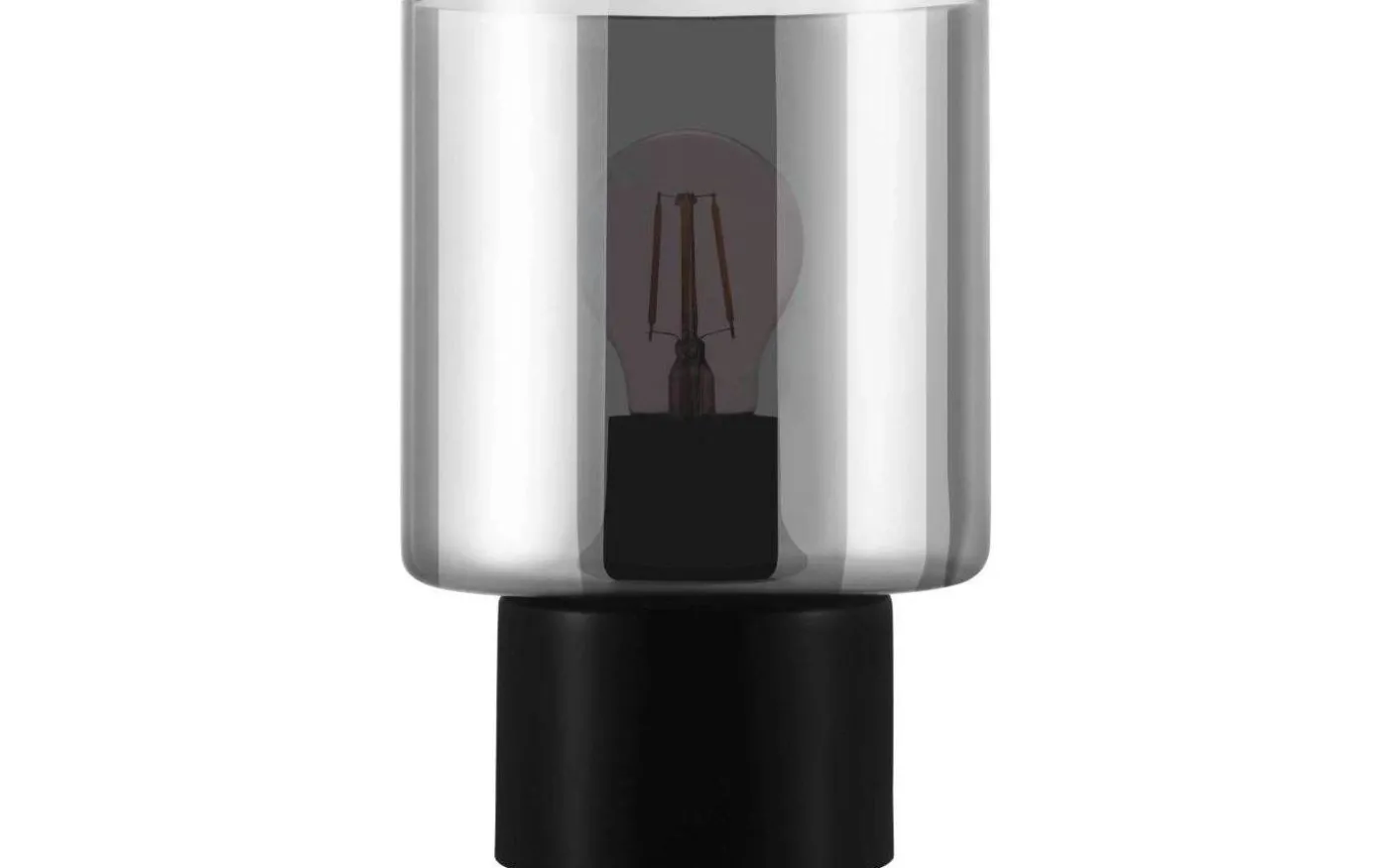 Gorosiba Bordslampa 22cm Svart/Rökfärgad