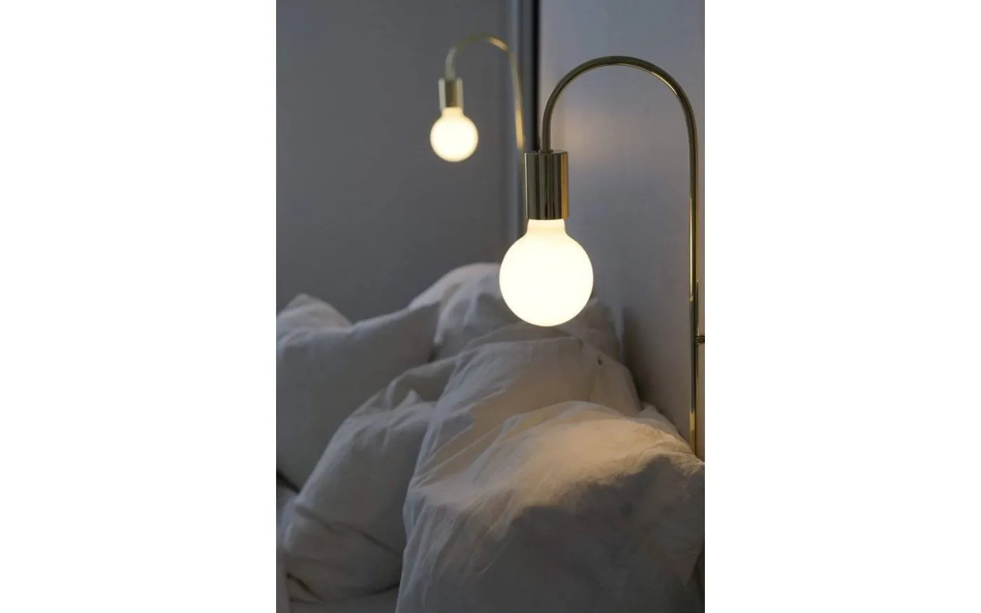 Grace Vägglampa Mässing