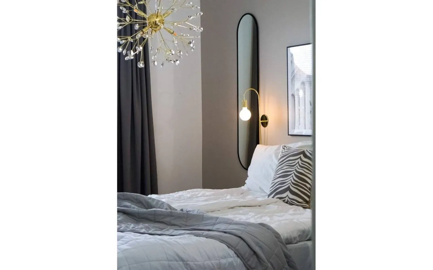 Grace Vägglampa Mässing