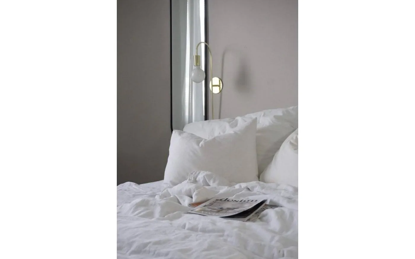 Grace Vägglampa Mässing