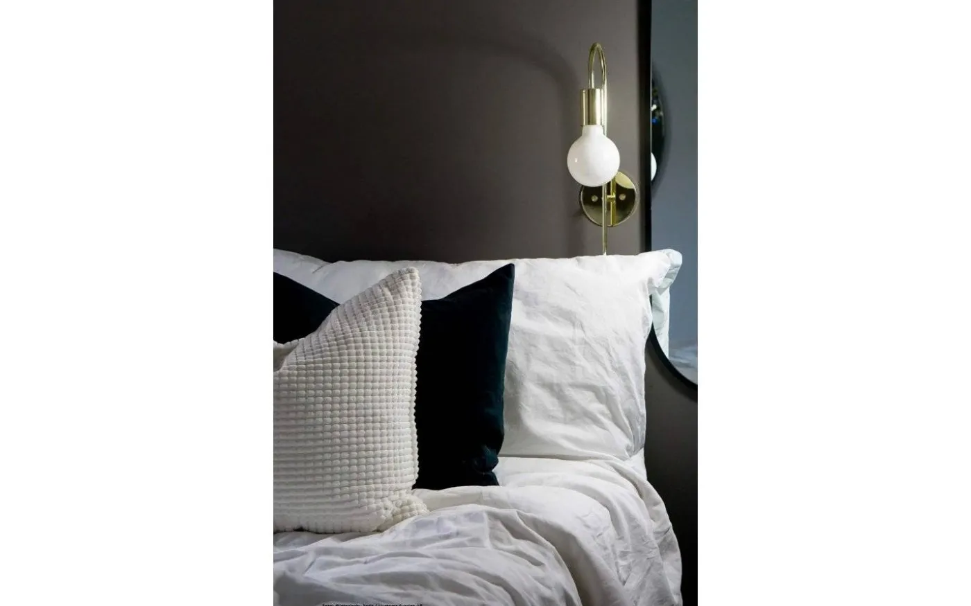 Grace Vägglampa Mässing