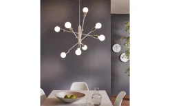 Gradoli Taklampa 71cm 8L Vit/Krom