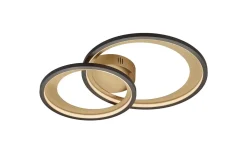 Granada Plafond LED 2-delad 59cm mattsvart