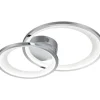 Granada Plafond LED 2-delad 59cm krom