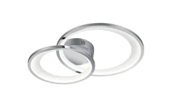 Granada Plafond LED 2-delad 59cm krom