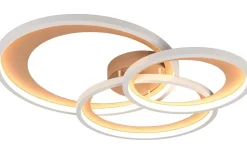 Granada Plafond LED 3-delad 71cm kaffe