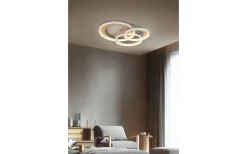 Granada Plafond LED 3-delad 71cm kaffe