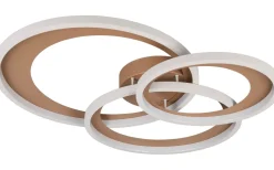 Granada Plafond LED 3-delad 71cm kaffe