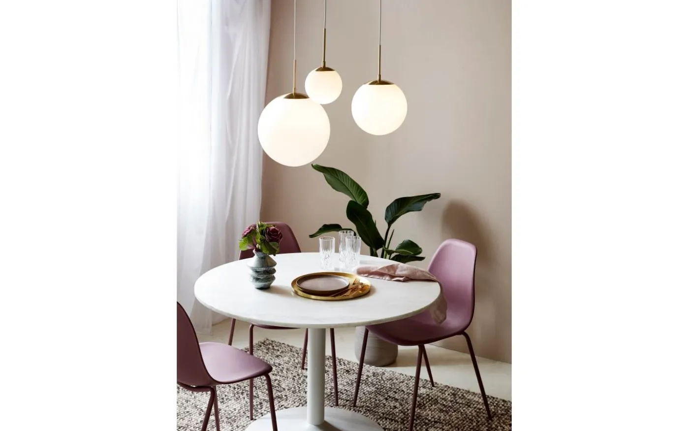 Grant Fönsterlampa 15cm Mässing