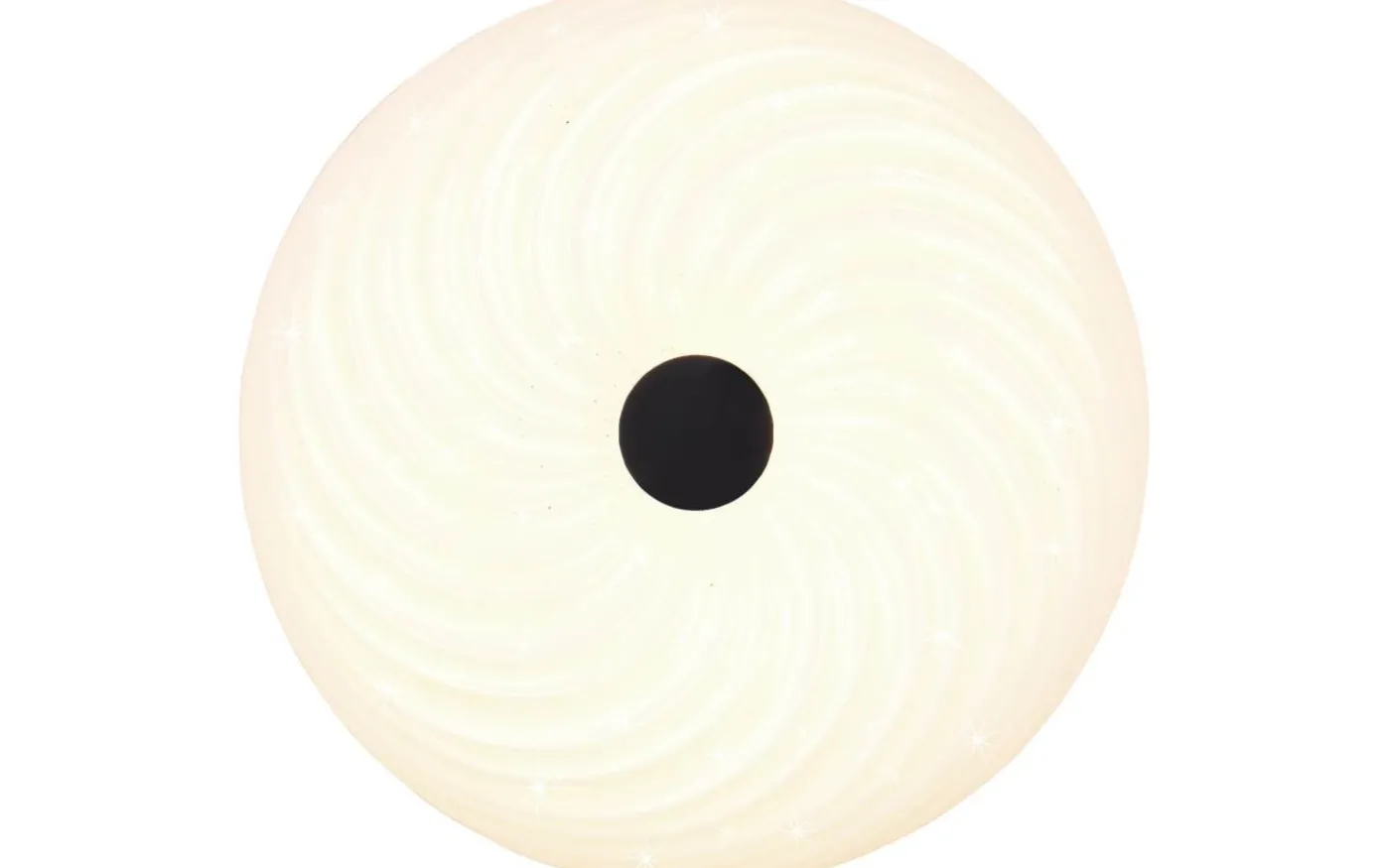 Gravity Plafond LED 37cm vit/krom