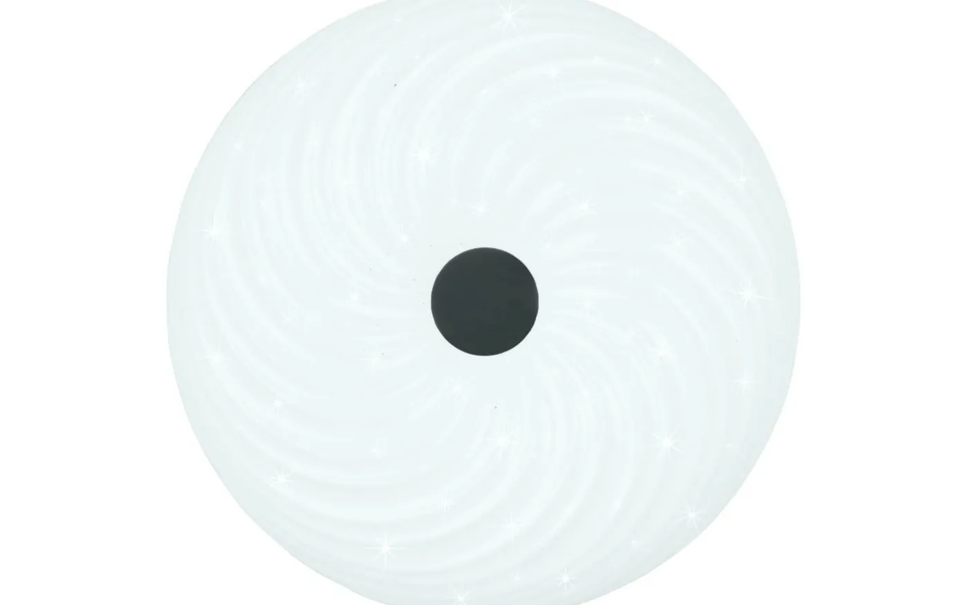 Gravity Plafond LED 37cm vit/krom