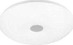 Gravity Plafond LED 37cm vit/krom