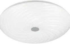 Gravity Plafond LED 57cm vit/krom