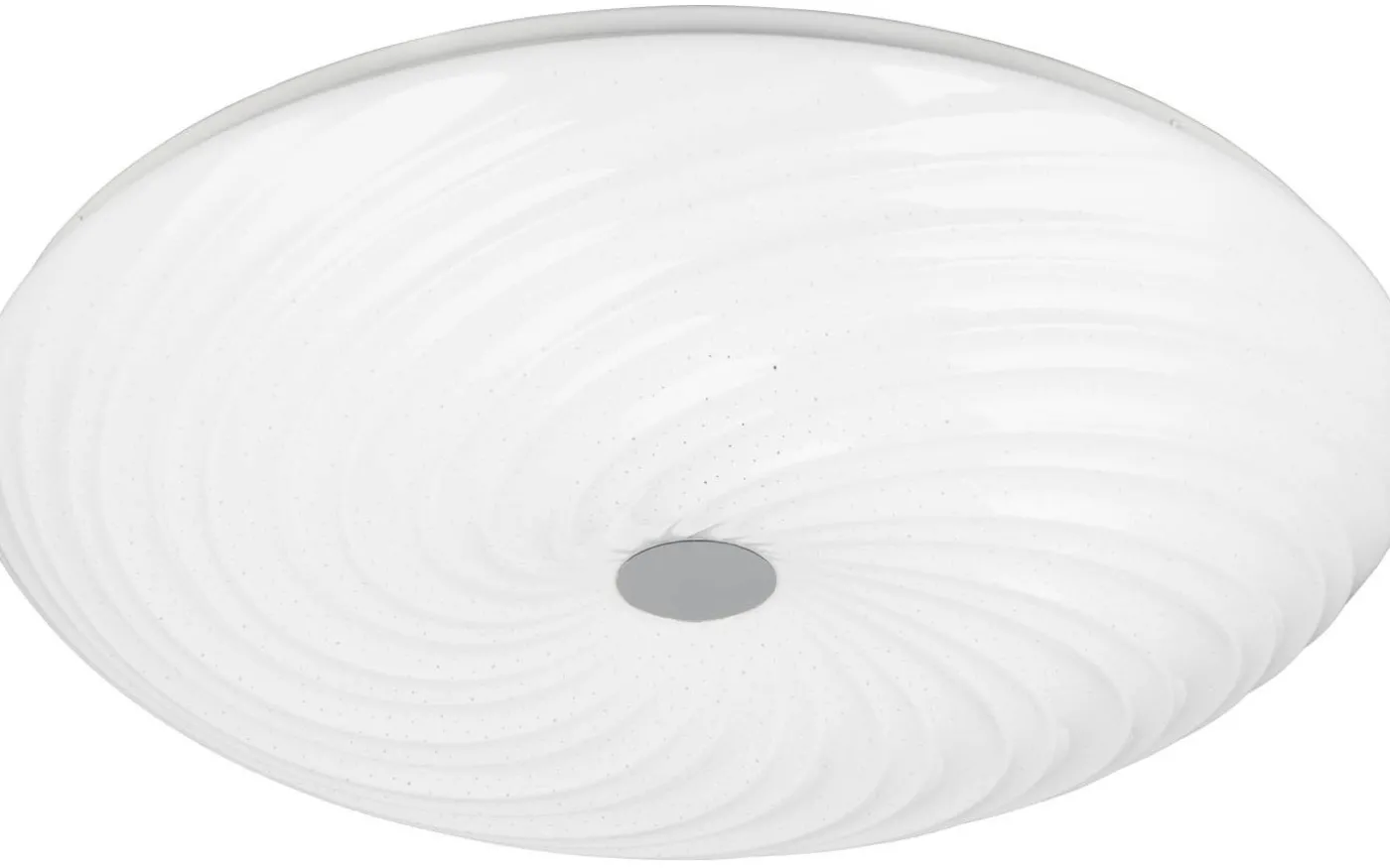 Gravity Plafond LED 57cm vit/krom