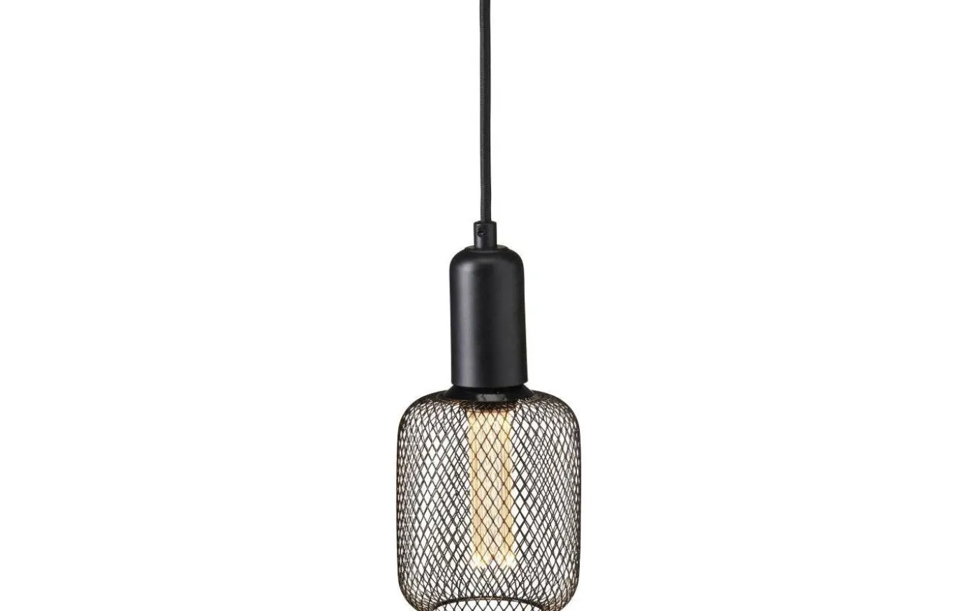 Grid Fönsterlampa 10cm LED E27 1W 2700K Svart