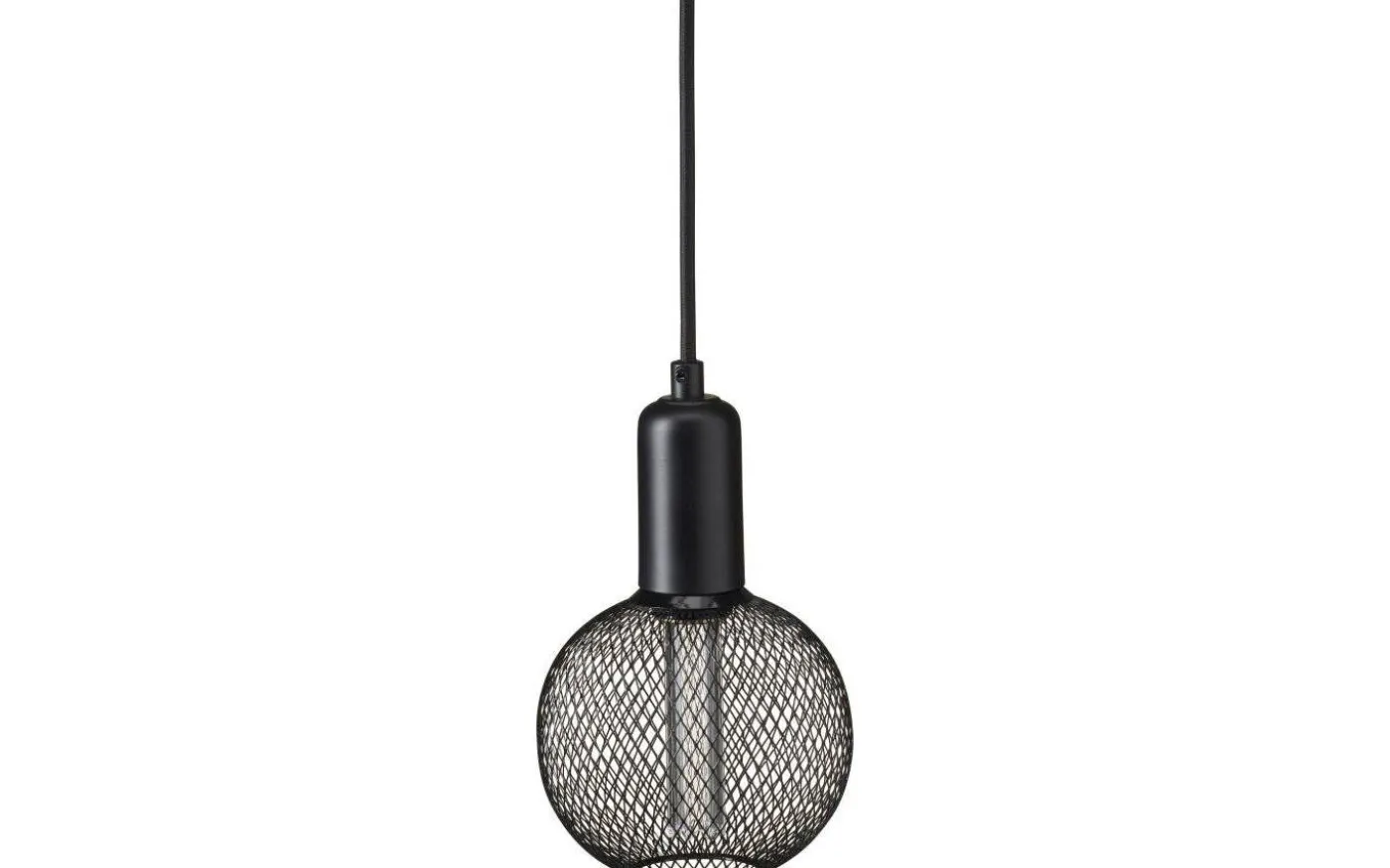 Grid Fönsterlampa 12,5cm LED E27 1W 2700K Svart