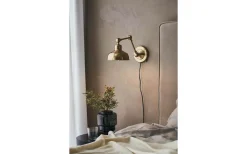 Grimstad Vägglampa Mässing