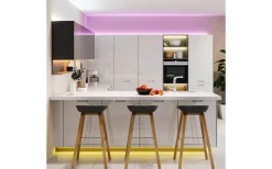 Grip LED-remsa 3m RGB+3000K Komplett Kit Svart