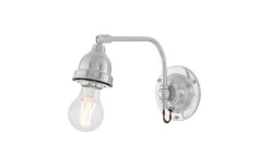 Gripenberg - Förnicklad / Fast montage / Brun sld