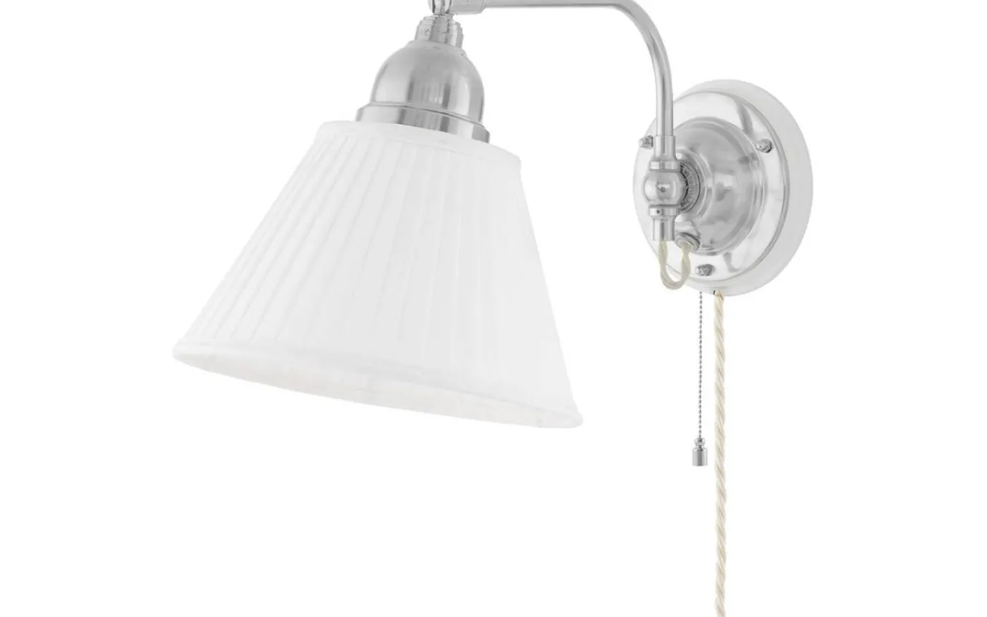 Gripenberg - Mässing / Brytare / Vitt fäste