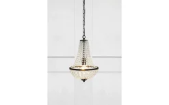 Gränsö Kristallkrona Svart 30 cm