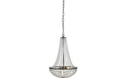 Gränsö Kristallkrona Svart 40 cm