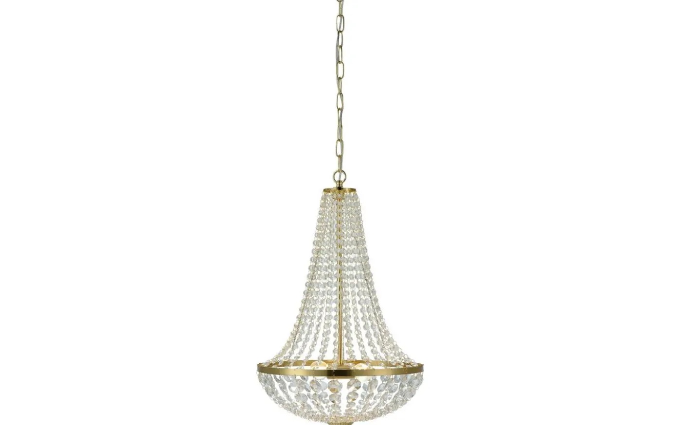 Gränsö Krona 2L 40cm Borstad Mässing/Mc