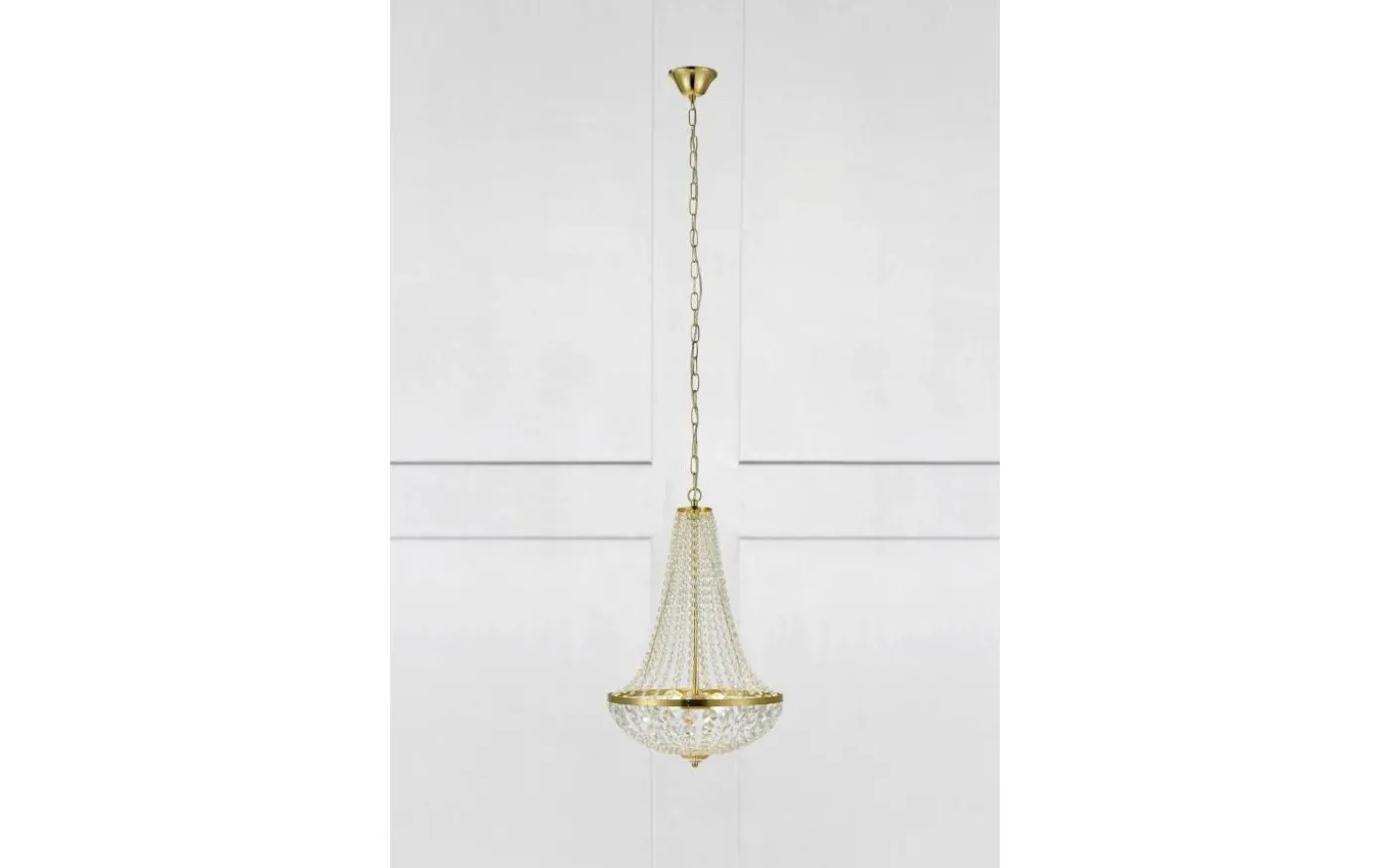 Gränsö Krona 2L 40cm Borstad Mässing/Mc