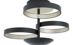 Gromola Plafond 54cm LED 3000K 33,8W Svart