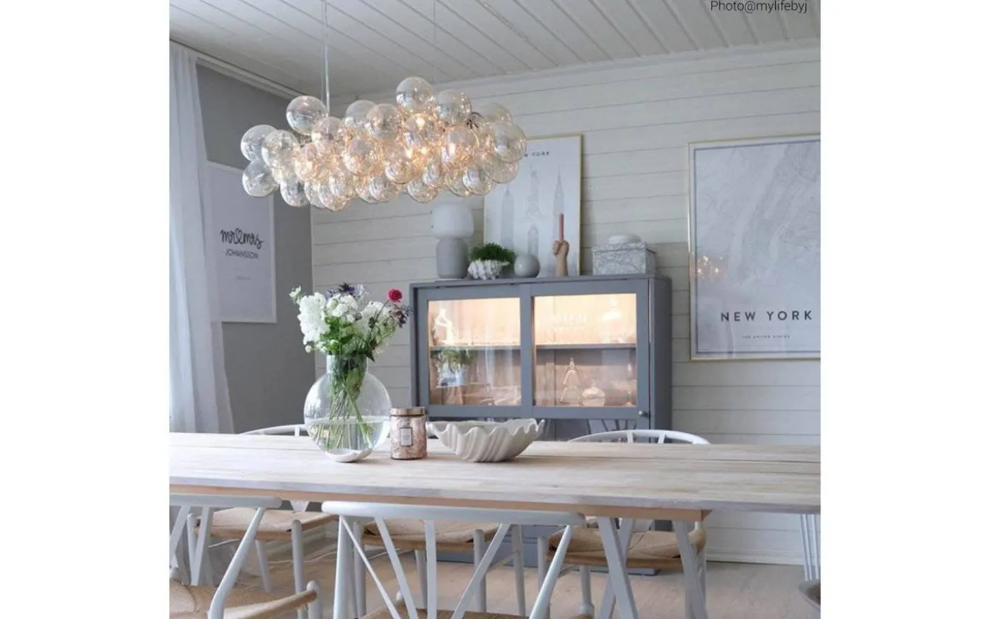 Gross Bar Taklampa Amber