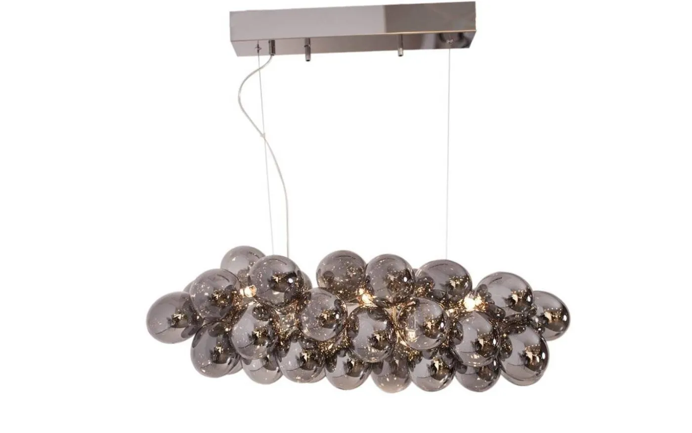 Gross Bar Taklampa 80cm Rökgrå