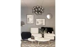 Gross Grande Taklampa 62cm Rökgrå