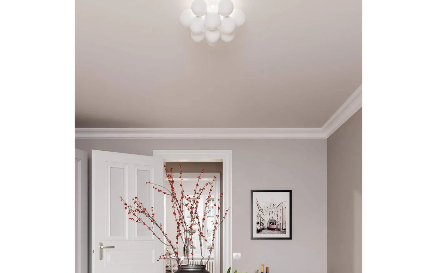 Gross Plafond 30cm Opalvit