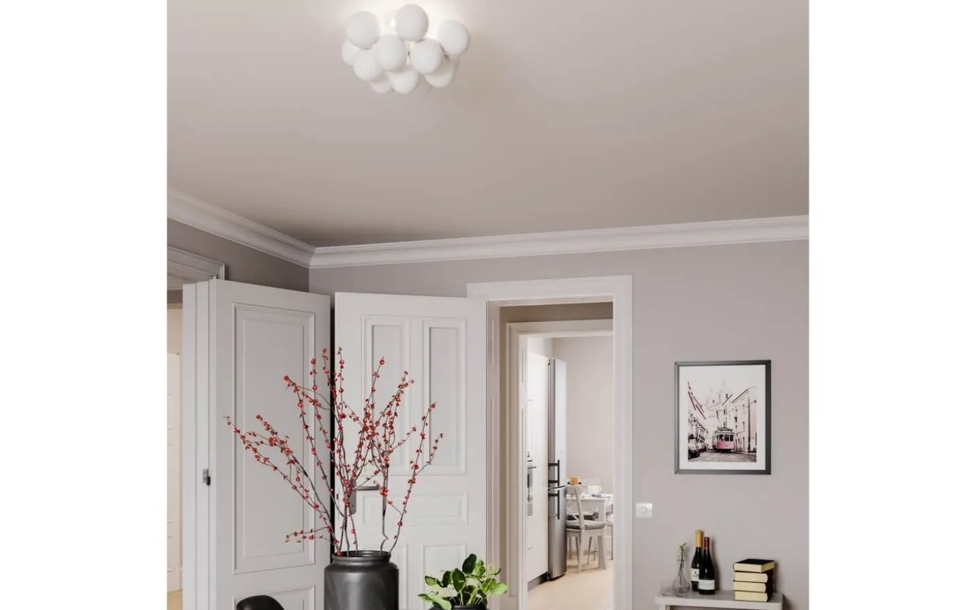 Gross Plafond 30cm Opalvit