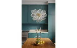 Gross Taklampa 50cm Mässing/Klar