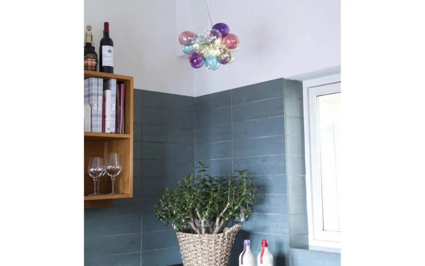 Gross Taklampa 30cm Multifärg