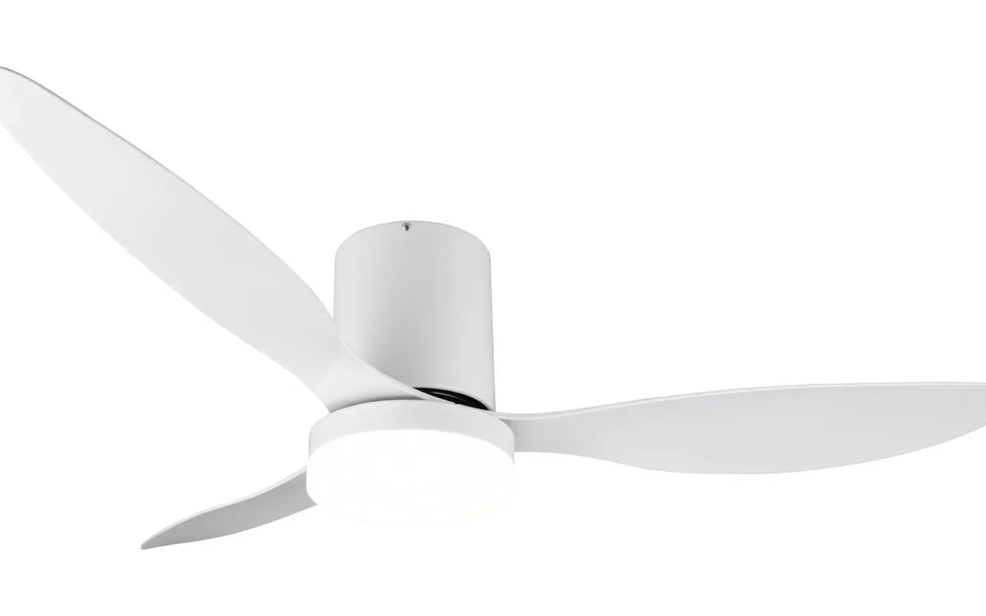 Göteborg Takfläkt 132cm LED matt vit