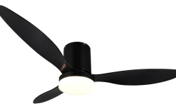 Göteborg Takfläkt 132cm LED mattsvart