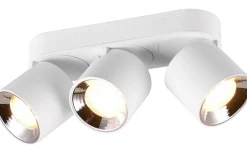 Guayana Spotlight 3-delad GU10 matt vit