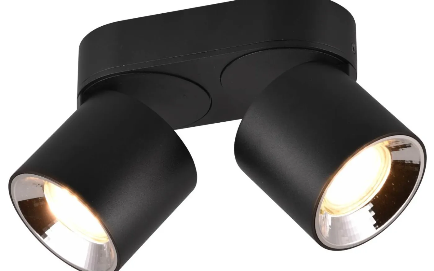Guayana Spotlight 2-delad GU10 mattsvart