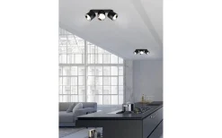 Guayana Spotlight 3-delad GU10 mattsvart