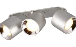 Guayana Spotlight 3-delad GU10 borstad aluminium