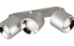 Guayana Spotlight 3-delad GU10 borstad aluminium