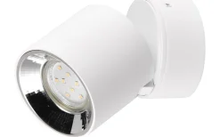 Guayana Spotlight 1-dels GU10 matt vit